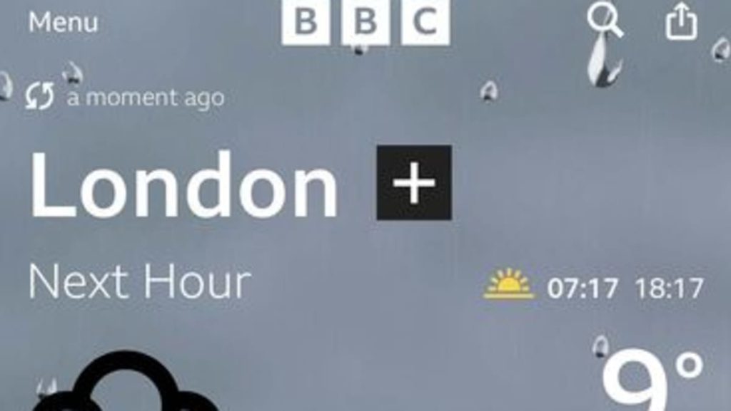 BBC Climate app wrongly exhibits 18,995mph wind speeds in Britain
