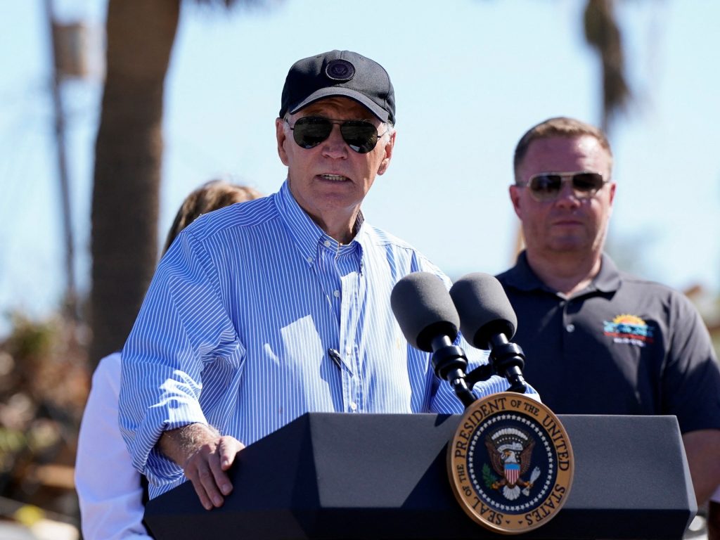 Biden surveys Hurricane Milton destruction in Florida, pledges assist | Joe Biden Information
