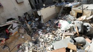 Israel drops leaflets over Gaza displaying Sinwar’s physique and message to Hamas