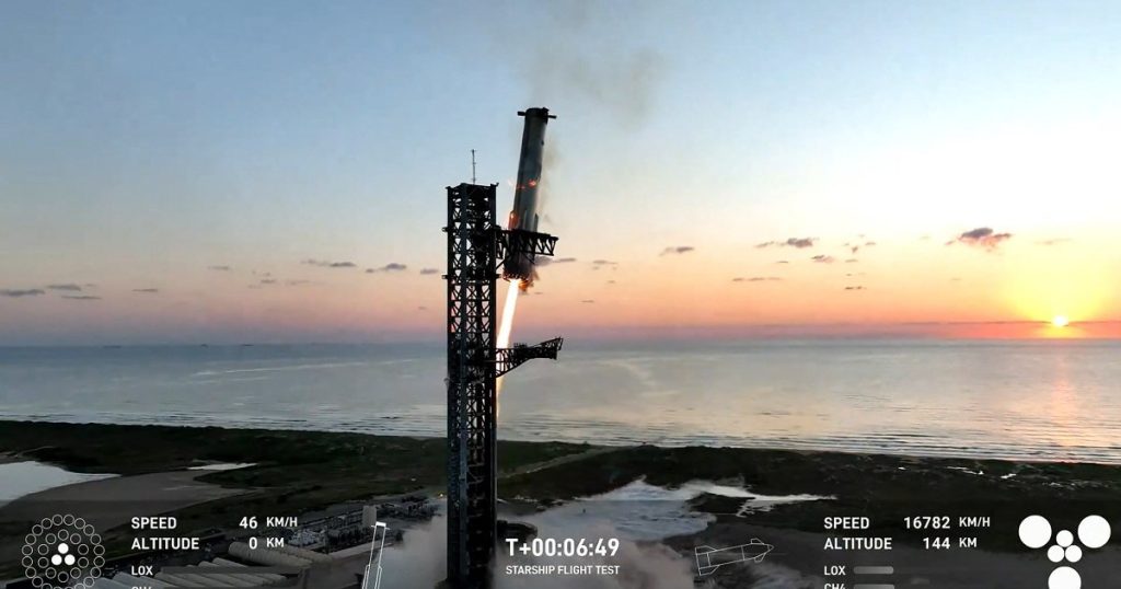 SpaceX ‘catches’ big Starship rocket booster in fifth flight check | Area Information