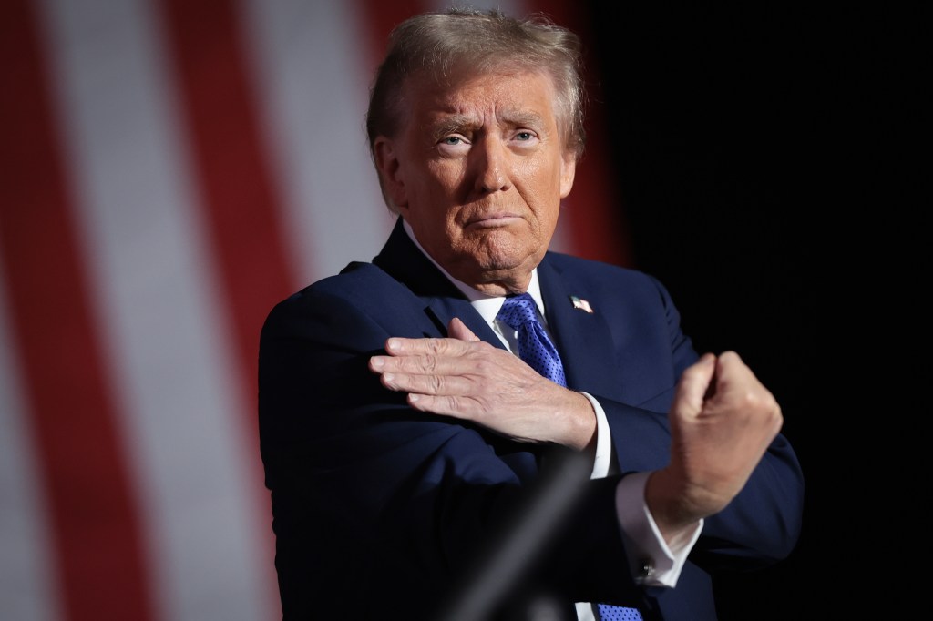 Donald Trump Talks Up “All Man” Arnold Palmer And His “Dimension” Throughout Speech At Pennsylvania Rally Donald Trump Talks Up “All Man” Arnold Palmer And His “Dimension” Throughout Speech At Pennsylvania Rally