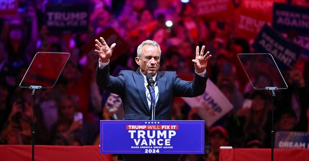 Donald Trump Vows to Let Robert F. Kennedy Jr. ‘Go Wild on Well being’ If Elected