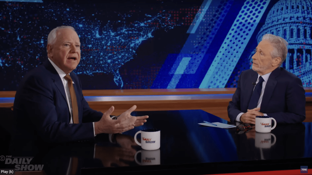 Tim Walz On Giving Republicans “A Purpose” To Vote Tim Walz On Giving Republicans “A Purpose” To Vote