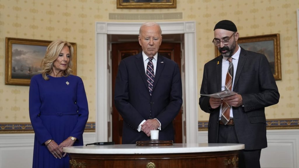 Biden, Harris mark Oct 7 with name for Mideast peace Biden, Harris mark Oct 7 with name for Mideast peace