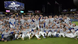 Dodgers crush Mets to arrange World Sequence date with Yankees