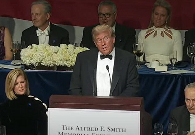 Donald Trump Slays With Hilarious Jokes on the Al Smith Dinner in New York Metropolis (VIDEO) | The Gateway Pundit Donald Trump Slays With Hilarious Jokes on the Al Smith Dinner in New York Metropolis (VIDEO) | The Gateway Pundit