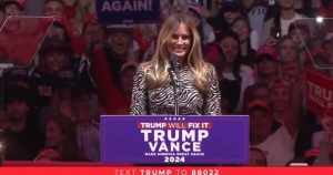 Melania Trump Dazzles Madison Sq. Backyard in New York Metropolis – Crowd Goes Wild as First Girl Takes the Stage (VIDEO) | The Gateway Pundit