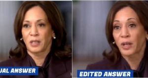Former CBS Staffers Name For Outdoors Investigation of ’60 Minutes’ Interview with Kamala Harris After They Edited Her Reply with Earlier Soundbite to Make Her Sound Coherent | The Gateway Pundit