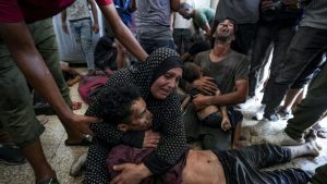 ‘Outstanding’ that Center East is on the point of a wider battle a 12 months into Israel-Hamas warfare, say observers