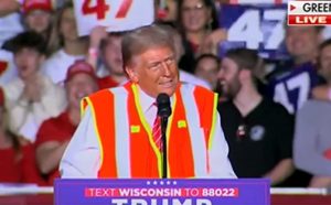 COMEDY GOLD: Trump Brings the Home Down in Wisconsin Speaking About Orange Vest – ‘Makes Me Look Thinner’ (VIDEO) | The Gateway Pundit