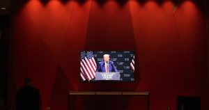 Opinion : Trump promies mayhem. Take him critically and actually