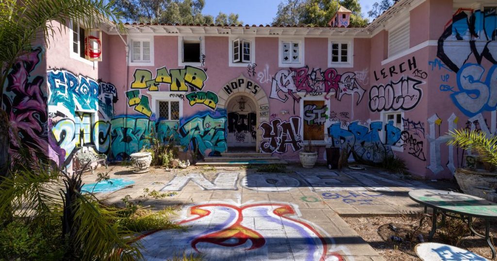 What tagged-up, rotting mansions reveal about L.A.’s housing disaster