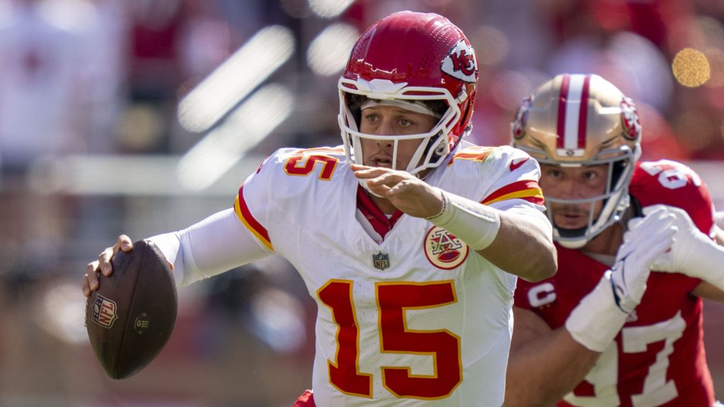 Watch: Patrick Mahomes’ interception results in 49ers TD