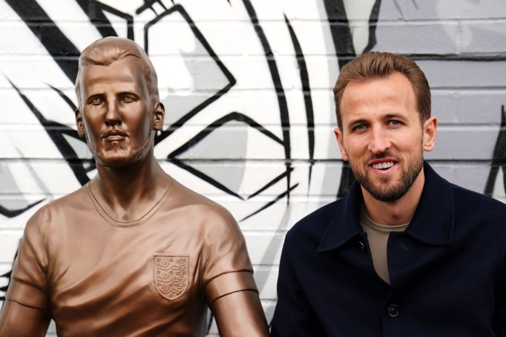 Harry Kane statue lastly given residence in east London after languishing in storage for years Harry Kane statue lastly given residence in east London after languishing in storage for years