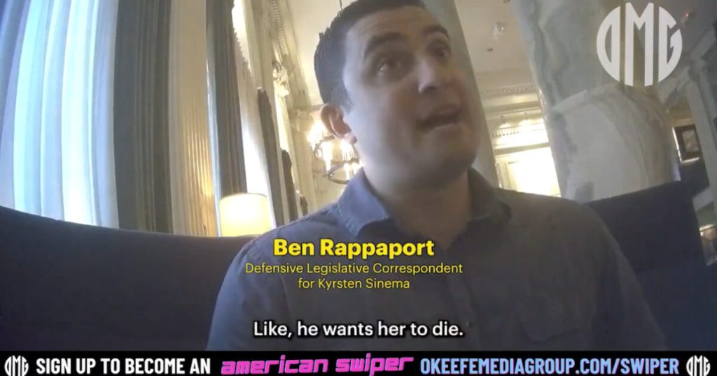MUST SEE: Former Kyrsten Sinema Aide Says Ruben Gallego “F*cking Hates” Kari Lake, “WANTS HER TO DIE” on O’Keefe Media Group Hidden Digital camera – Claims Sinema is Gunning For ASU Presidency in Attainable Quid Professional Quo | The Gateway Pundit MUST SEE: Former Kyrsten Sinema Aide Says Ruben Gallego “F*cking Hates” Kari Lake, “WANTS HER TO DIE” on O’Keefe Media Group Hidden Digital camera – Claims Sinema is Gunning For ASU Presidency in Attainable Quid Professional Quo | The Gateway Pundit