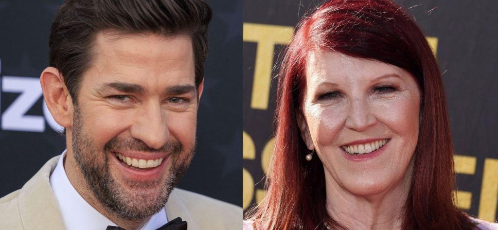 Kate Flannery Helps John Krasinski’s ‘Sexiest Man’ Honor Kate Flannery Helps John Krasinski’s ‘Sexiest Man’ Honor