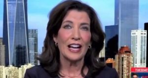 Determined New York Governor Kathy Hochul Says if You Vote for Republicans in NY You are Anti-American (VIDEO) | The Gateway Pundit