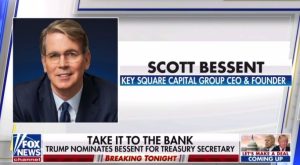 President Trump Nominates Key Sq. Capitol Group CEO Scott Bessent as Treasury Secretary | The Gateway Pundit