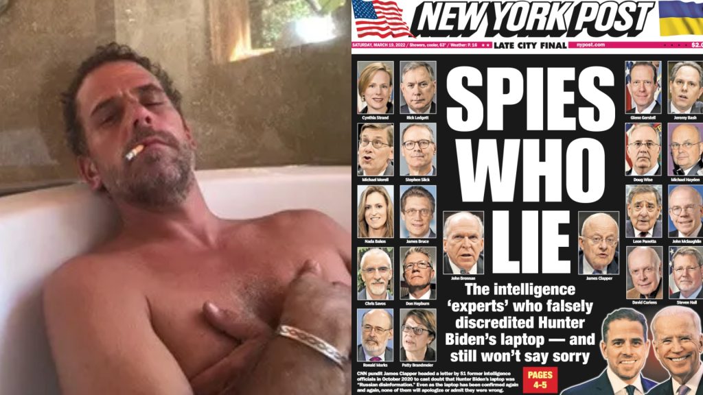 ON DAY ONE: President Trump Ought to Revoke the Safety Clearances of the 51 Dishonorable Former Intel Officers Who Lied About Hunter Biden’s Laptop computer and Knew It Was a Lie All Alongside | The Gateway Pundit