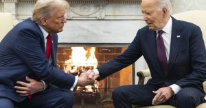 Joe Biden, Kamala Harris present how a peaceable switch of energy is completed