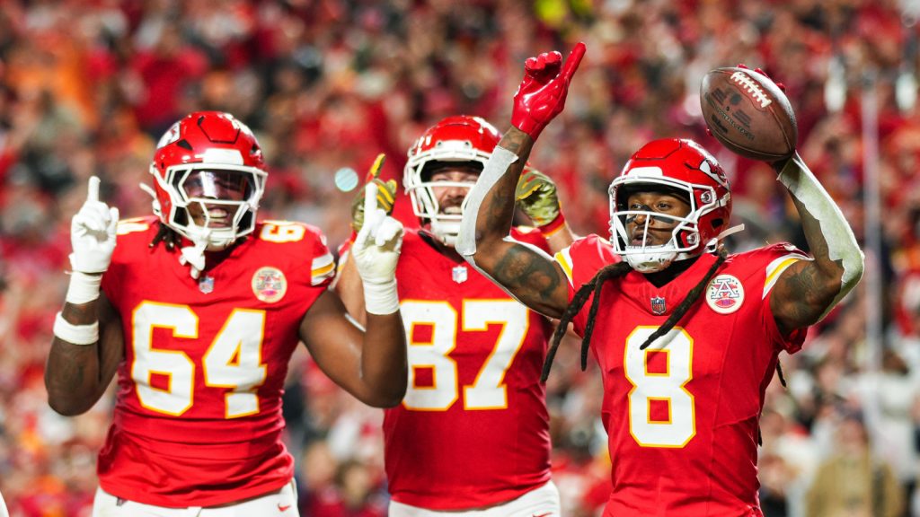 Watch: Hopkins hit the proper celebration after first Chiefs TD