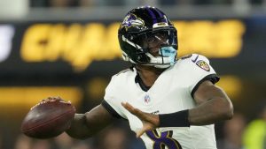 Watch: Two Jackson second-quarter TDs give Ravens ‘MNF’ lead