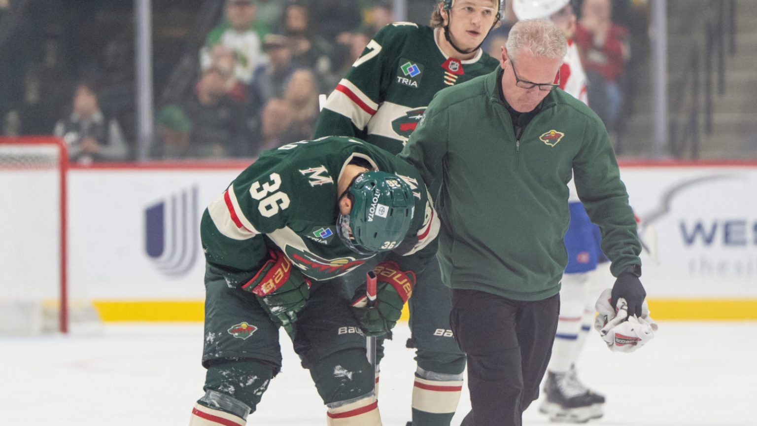 Wild place veteran winger on IR, out 3-4 weeks Wild place veteran winger on IR, out 3-4 weeks