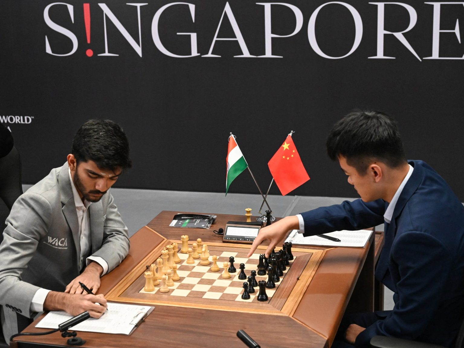 World chess champ Ding and teenage challenger Gukesh tied previous midway mark | Sport Information