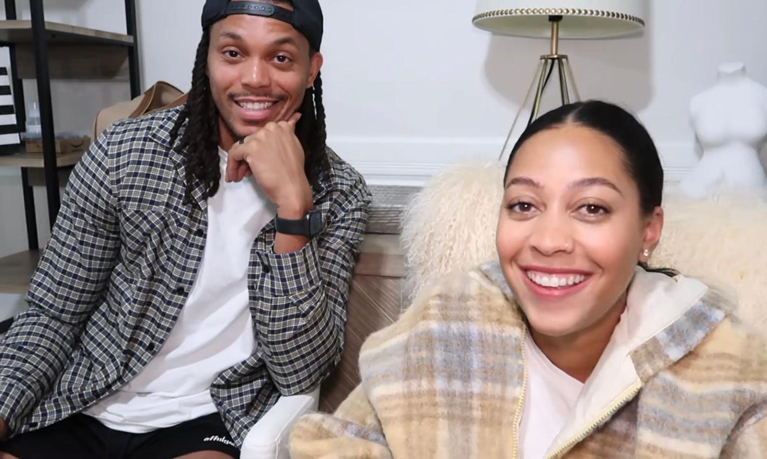 Sydel Curry-Lee and Damion Lee Have fun Shock third Child