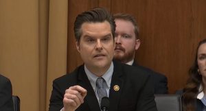 UPDATE: Matt Gaetz Responds to Home Ethics Committee Report | The Gateway Pundit