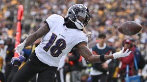Ravens droop WR for one sport