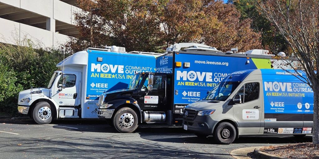 IEEE MOVE fleet powers Helene-Milton hurricane aid