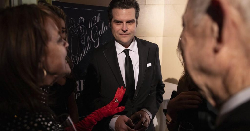 Keep in mind when Trump picked Matt Gaetz to be lawyer normal?