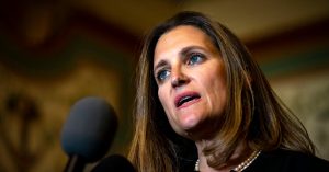 Chrystia Freeland, Justin Trudeau’s ‘Minister of All the pieces,’ Enters Race to Substitute Him