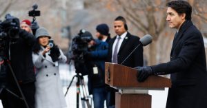 Out within the Chilly With Justin Trudeau