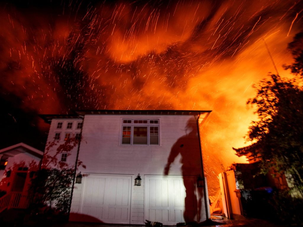 Hollywood stars lose houses as out-of-control wildfires engulf Los Angeles | In Footage Information
