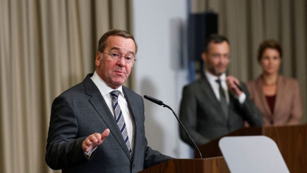 German defence minister: Will take into account altering Ramstein format if US withdraws German defence minister: Will take into account altering Ramstein format if US withdraws