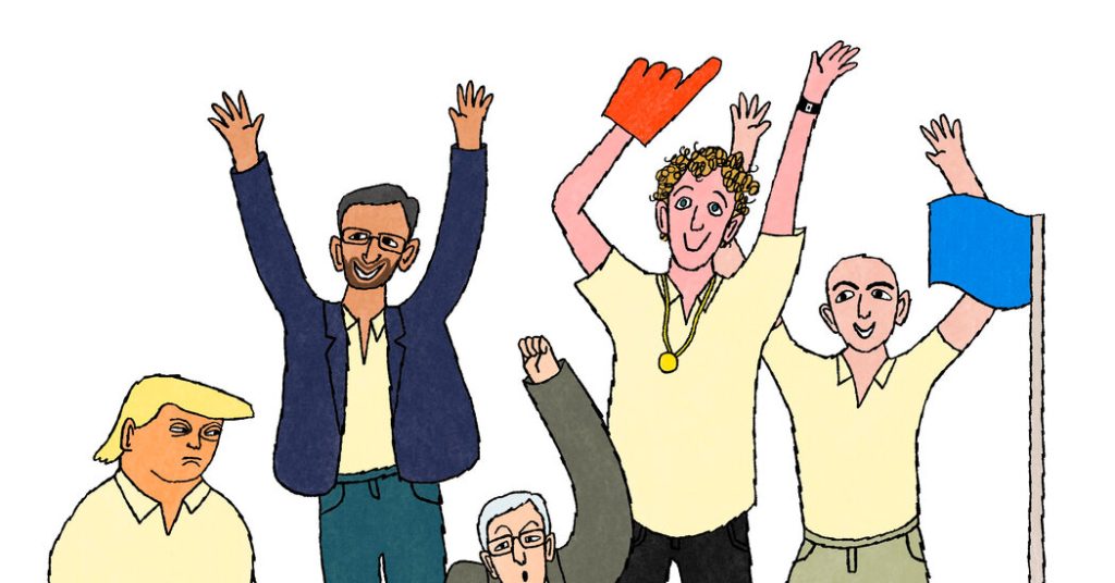 Opinion | TikTok, Trump and the Financial Price of C.E.O.s Cozying As much as Trump