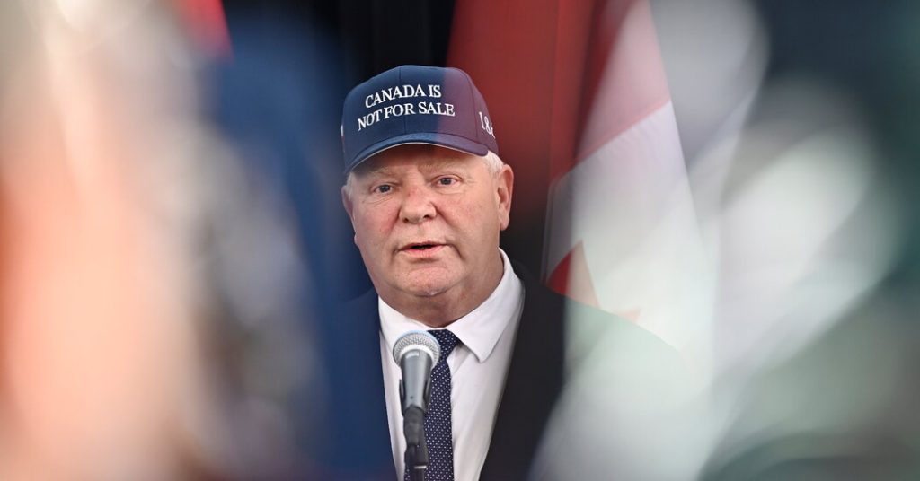 In Response to Trump Tariff Risk, Ontario Premier Calls an Early Election