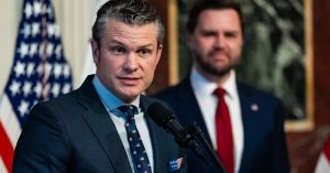 Opinion | The Vote to Affirm ‘a Wildly Unfit’ Pete Hegseth