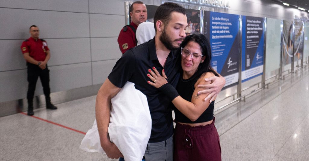 Inside a Chaotic U.S. Deportation Flight to Brazil Inside a Chaotic U.S. Deportation Flight to Brazil