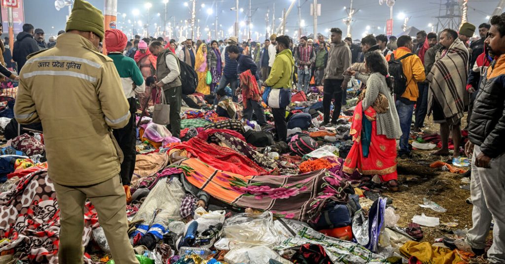 Stampede at India’s Maha Kumbh Mela Hindu Pageant Leaves Pilgrims Damage
