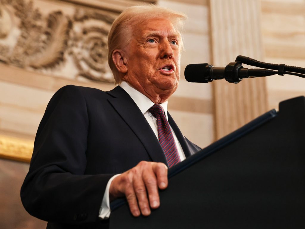 No tariffs on Day 1, however Trump guarantees to ‘drill, child, drill’ | Donald Trump Information No tariffs on Day 1, however Trump guarantees to ‘drill, child, drill’ | Donald Trump Information