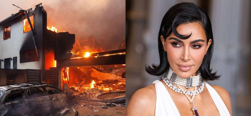 Kim Kardashian Blasted For Selling SKIMS Amid LA Wildfire