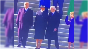 ONE LAST GROPE: Joe Biden Will get Handsy with Melania Trump at Inaugural – And, after all, This Was Ignored by Pretend Information Media | The Gateway Pundit