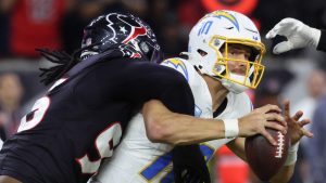 Chargers’ Justin Herbert takes blame for loss to Texans