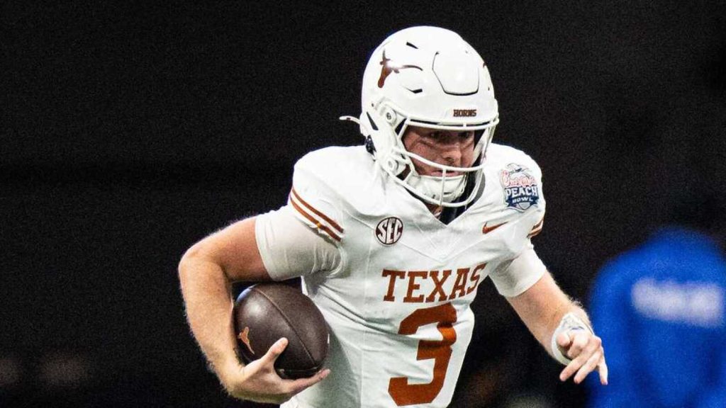 Ewers reveals why he is nonetheless Texas’ starter after Peach Bowl win