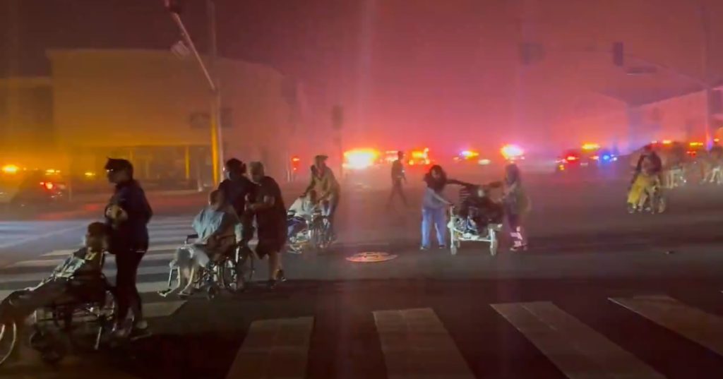 Nursing Dwelling Sufferers Raced Throughout Road to Escape Raging Los Angeles Wildfire as Winds Exceed 85 MPH (VIDEO) | The Gateway Pundit