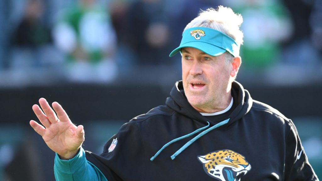 Jaguars fireplace HC Doug Pederson after three seasons