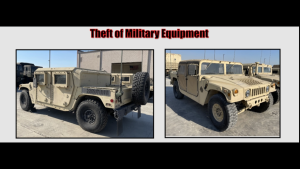 Thieves Break Into California Military Reserve Heart, Humvees and Tools Stolen | The Gateway Pundit